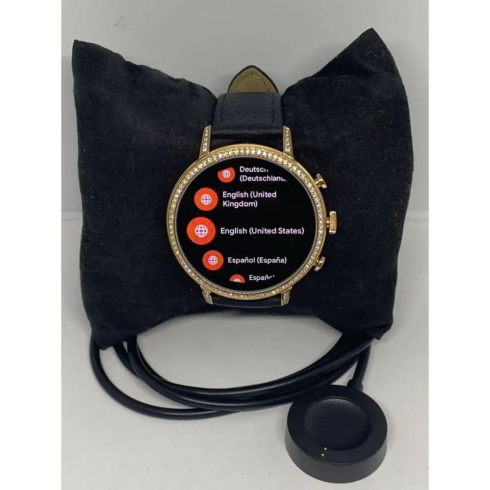 Fossil Gen 4 Authentic Digital Dial Smart Watch Custom Band FTW6030 AB424